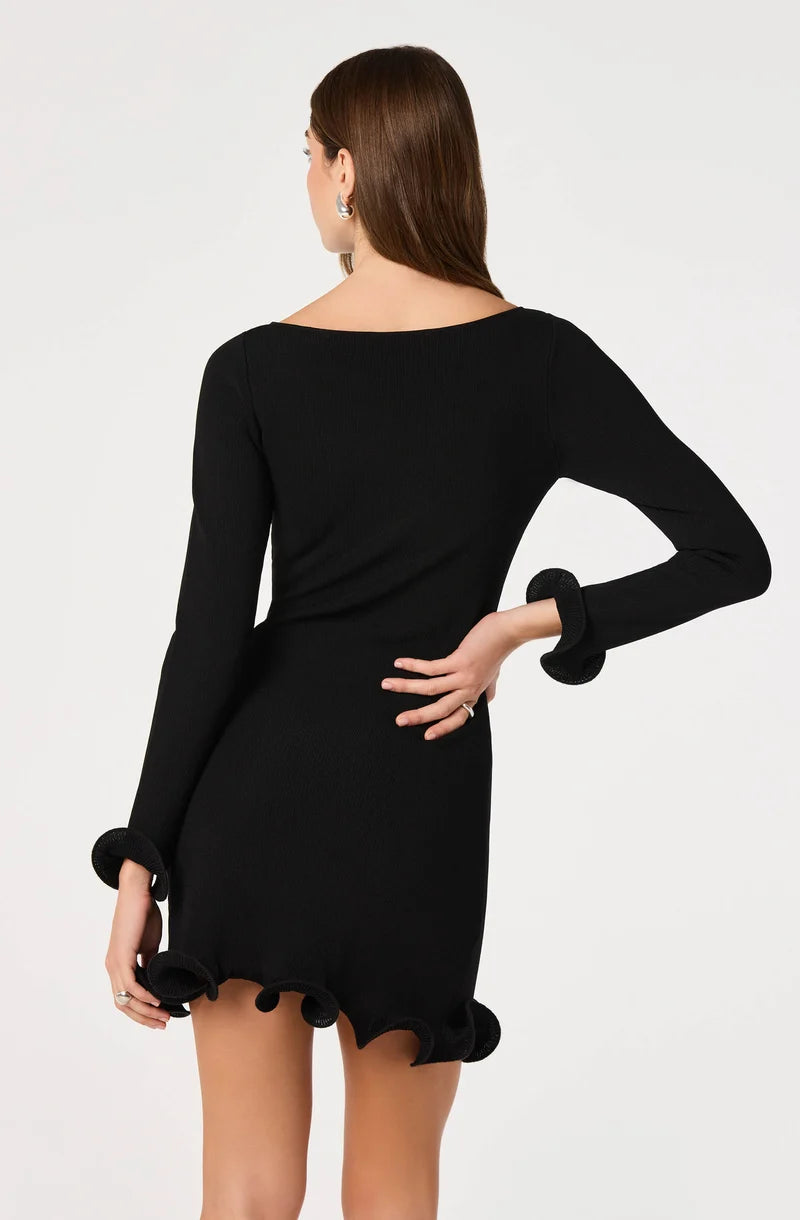 Aleah Ruffle Mini Dress