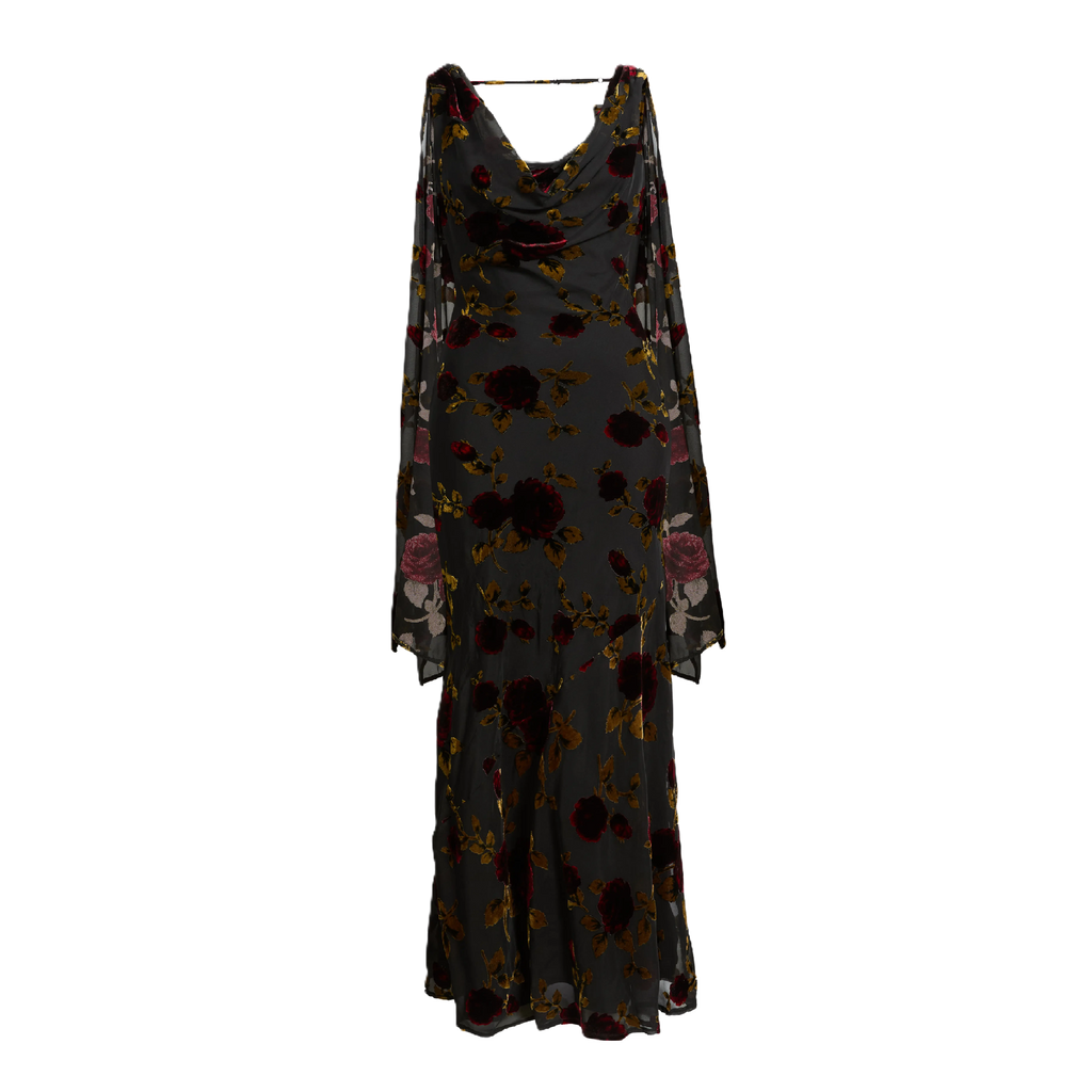 Acher Scarf Maxi Dress