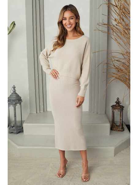 Aspen Sweater Tube Skirt