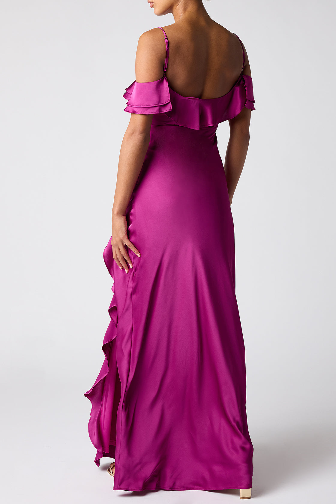 Aviva Off the Shoulder Maxi Dress