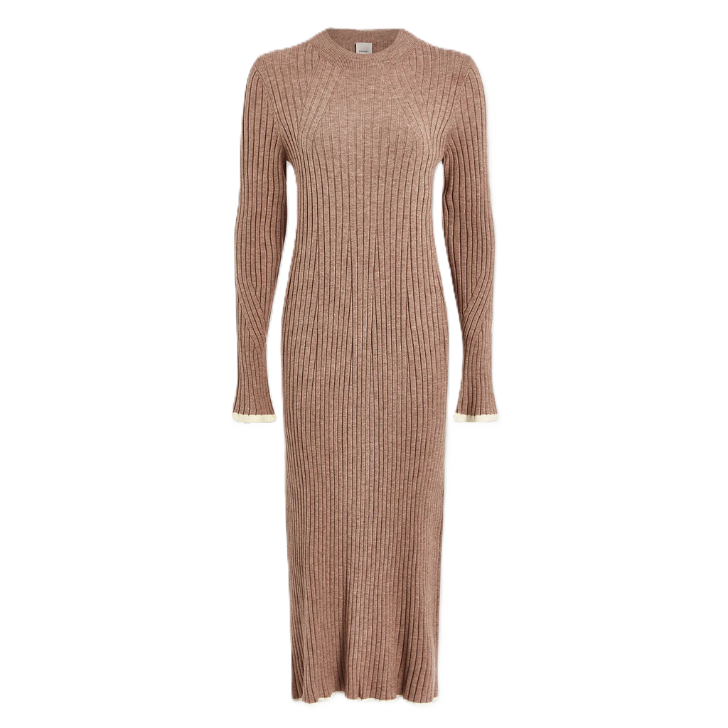 varley axel rib dress Varley Axel Rib Knit Midi Dress