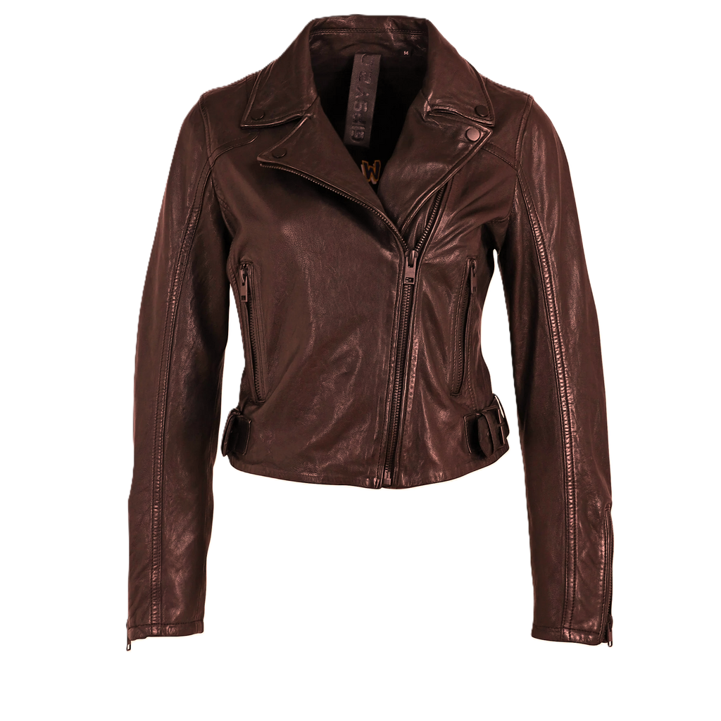 Bita Leather Moto Jacket