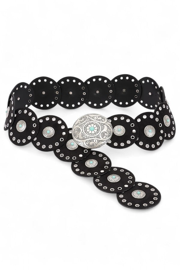 Western Boho Disk Belt