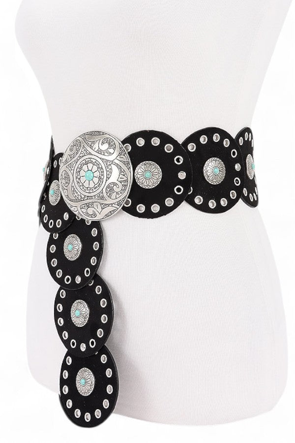 Western Boho Disk Belt