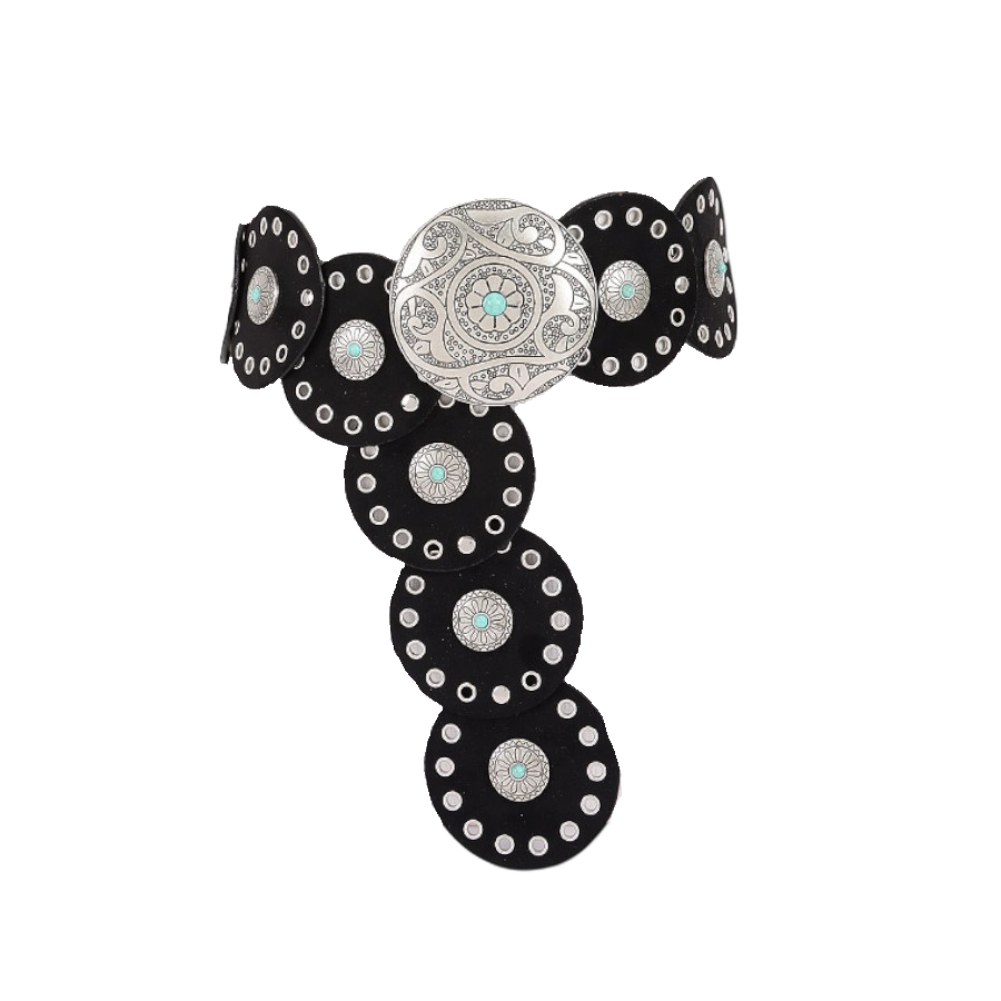 Western Boho Disk Belt