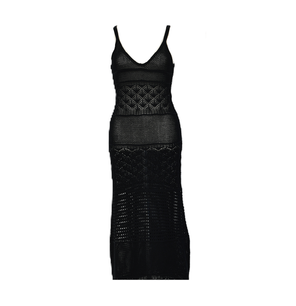 Leilani Mesh Knit Dress