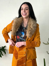 Load image into Gallery viewer, Cinnamon Girl Faux Fur Blazer