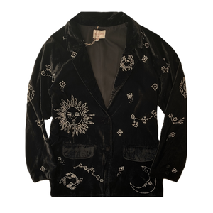 Zodiac Velvet Blazer