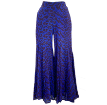 Load image into Gallery viewer, Gina Silk Flare Pants