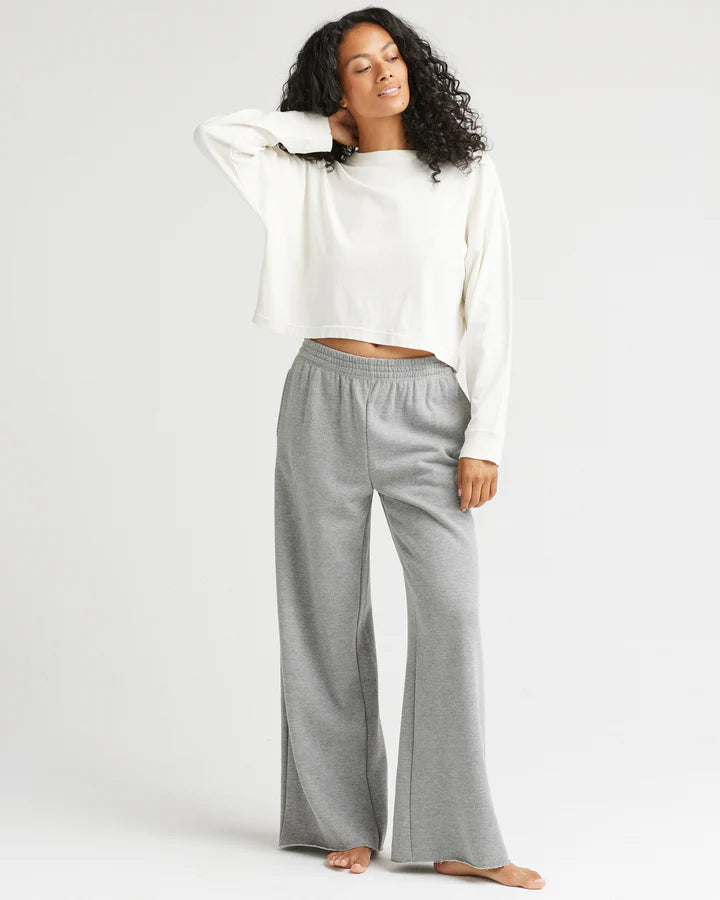 Relaxed Crop LS Tee