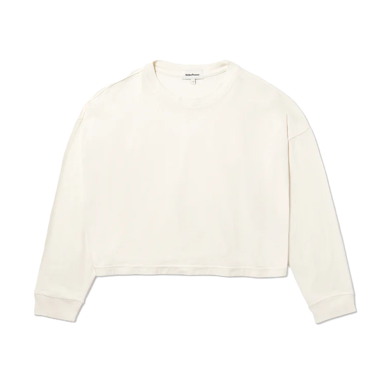 Relaxed Crop LS Tee