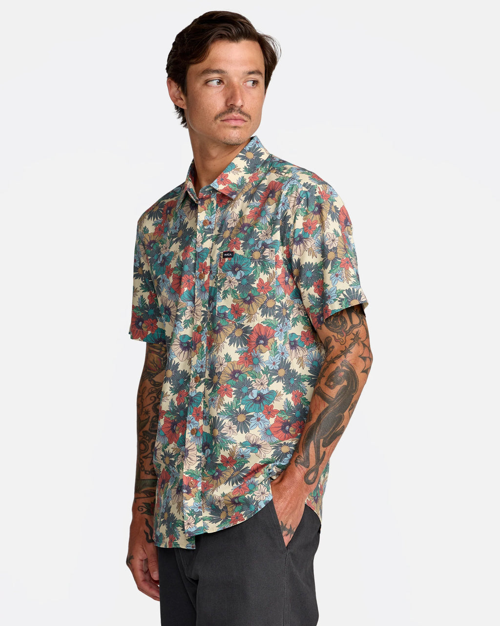 Botanical SS Button Up