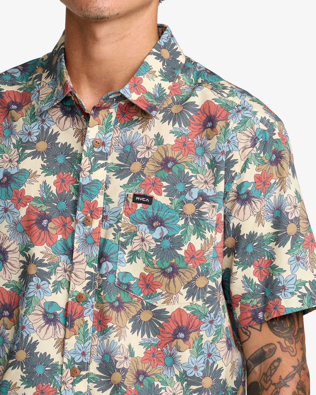 Botanical SS Button Up