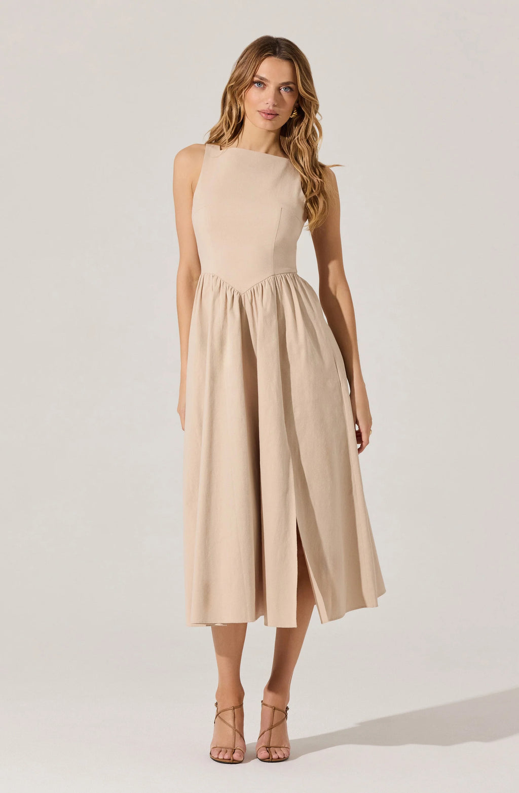 Julianna Bow Midi Dress