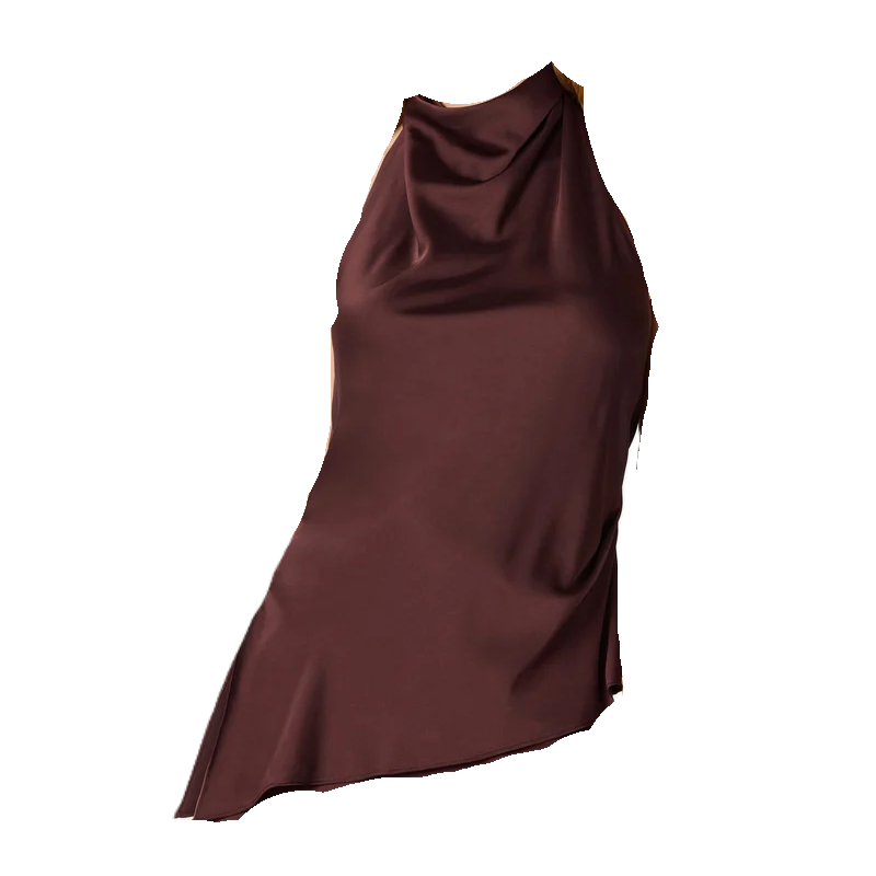 Bristol Satin Halter Top
