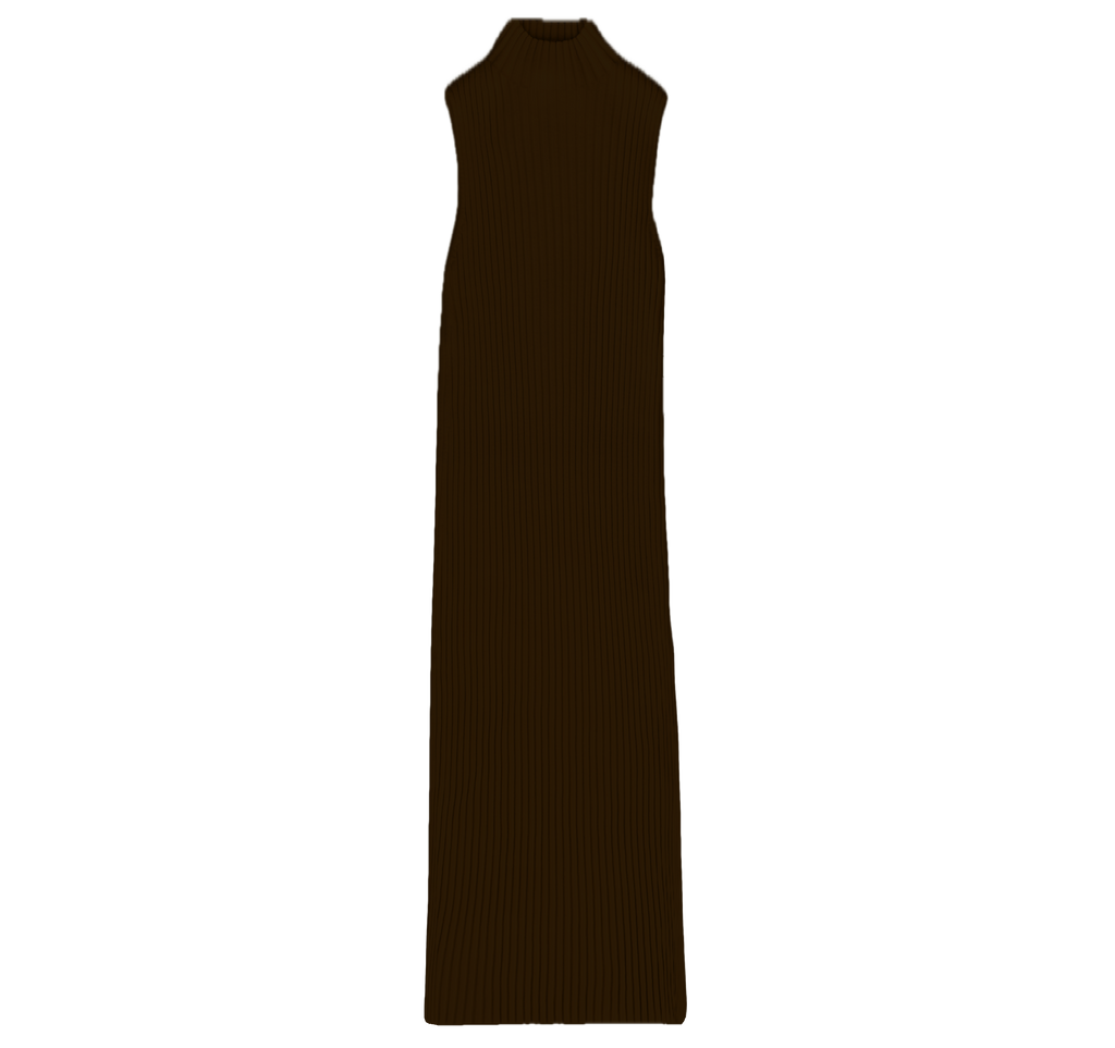 Zeta Ribbed Sweater Dress