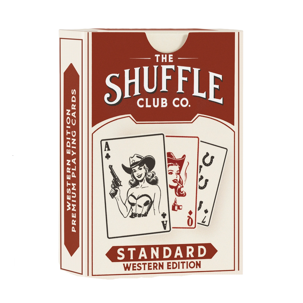 Vintage Western Playing Cards