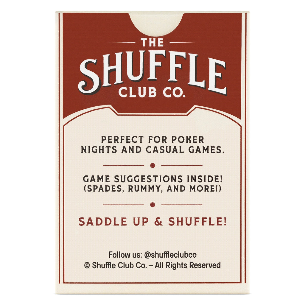 Vintage Western Playing Cards