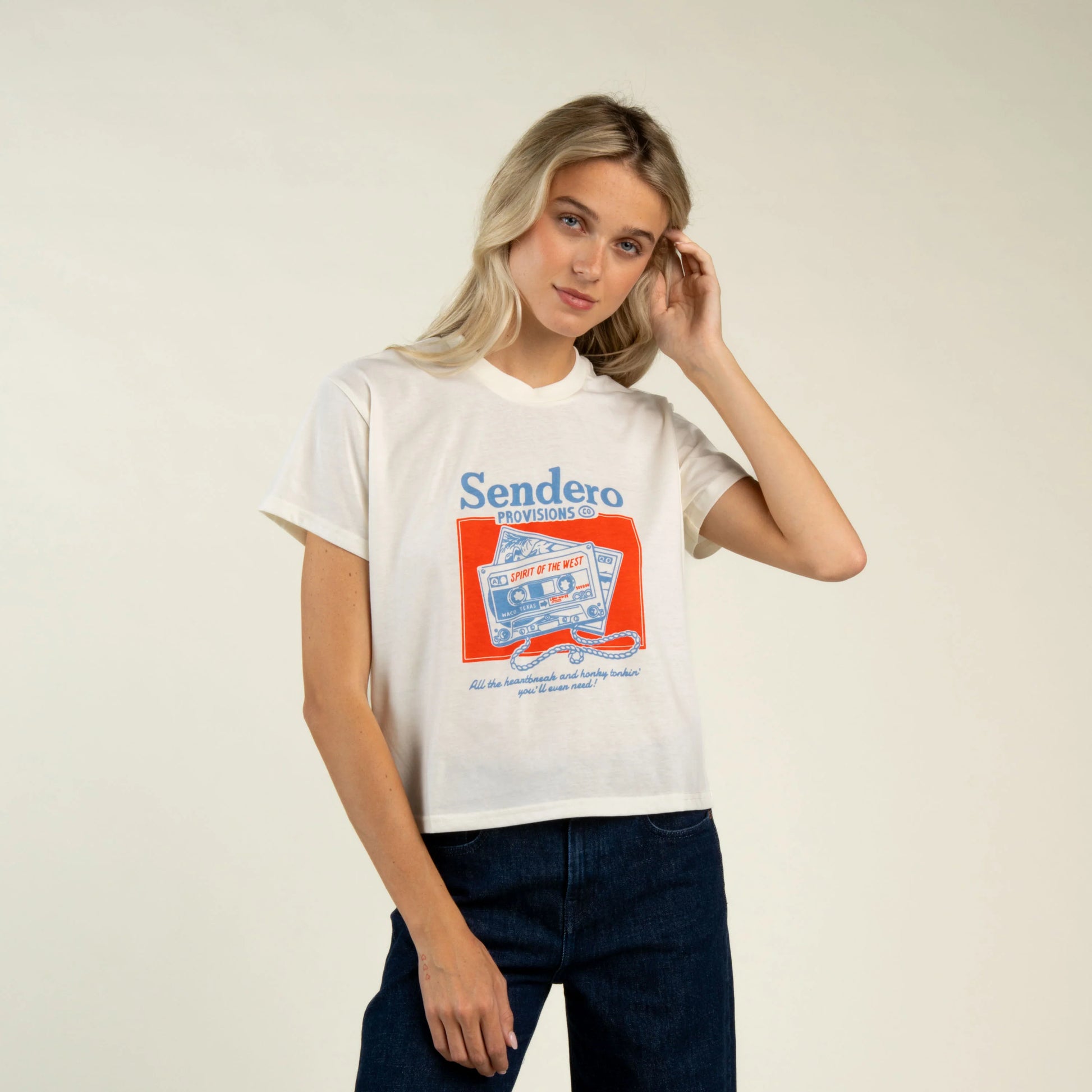 Cassette Tape Boxy Tee