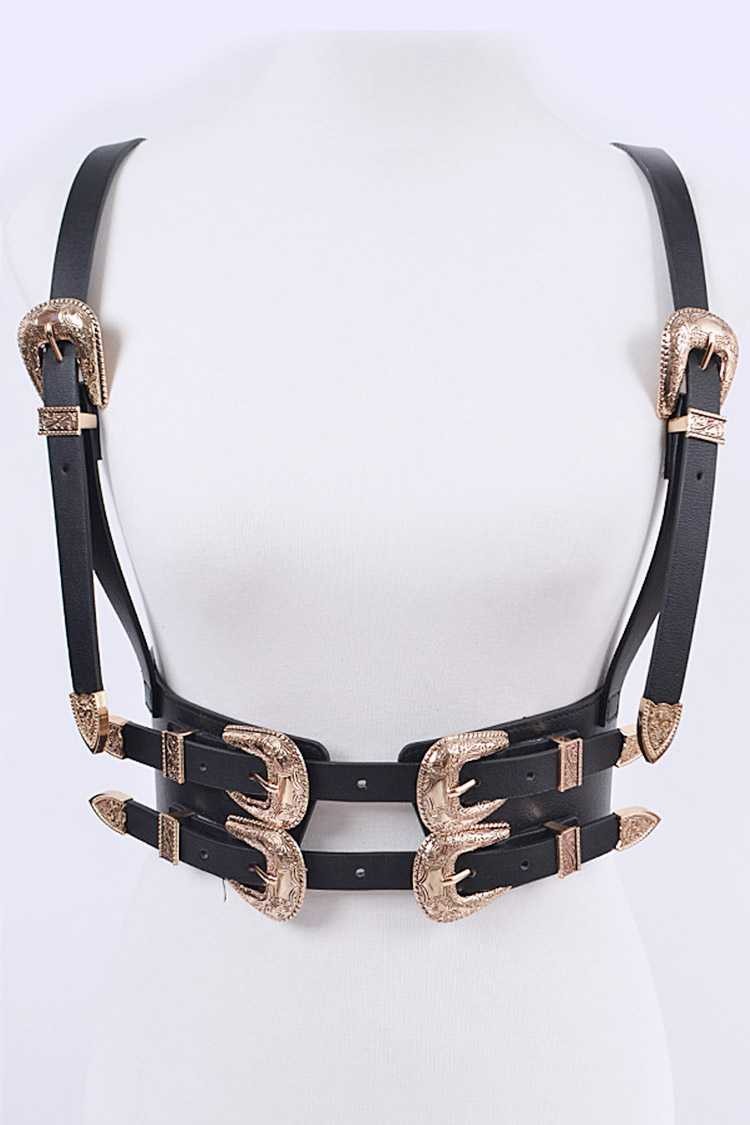 Western Suspender Corset Belt