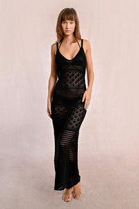 Leilani Mesh Knit Dress