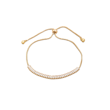 Load image into Gallery viewer, Cubic Zirconia Baguette Bracelet