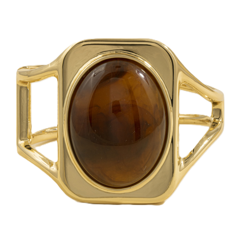 Square Framed Cabochon Bracelet