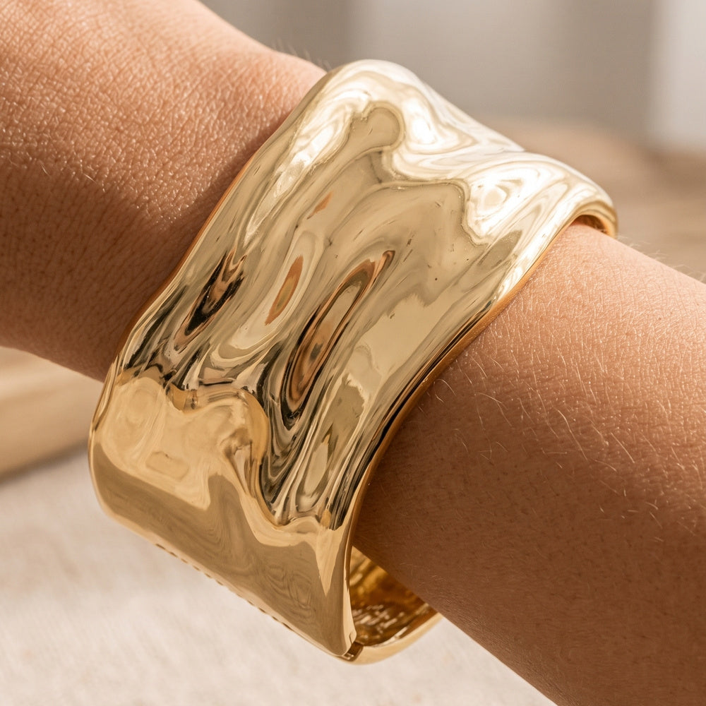 Molten Crinkle Cuff