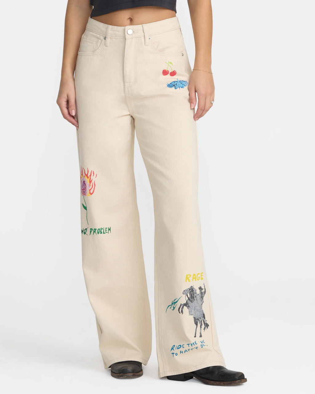 Dani Miller High Waisted Baggy Jean