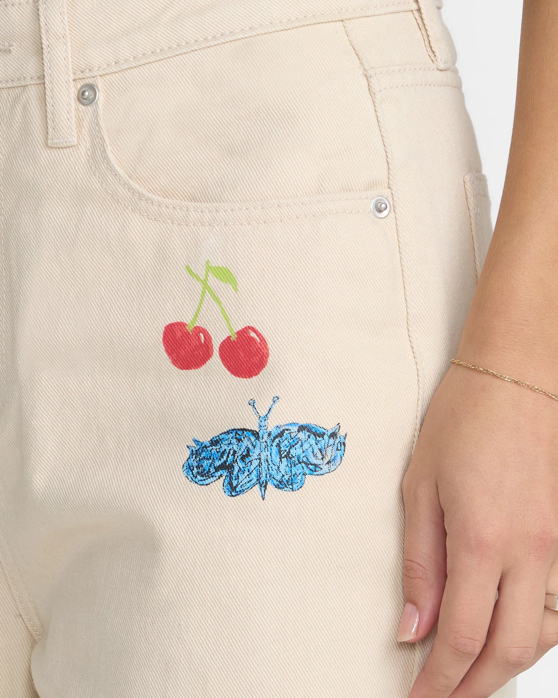 Dani Miller High Waisted Baggy Jean
