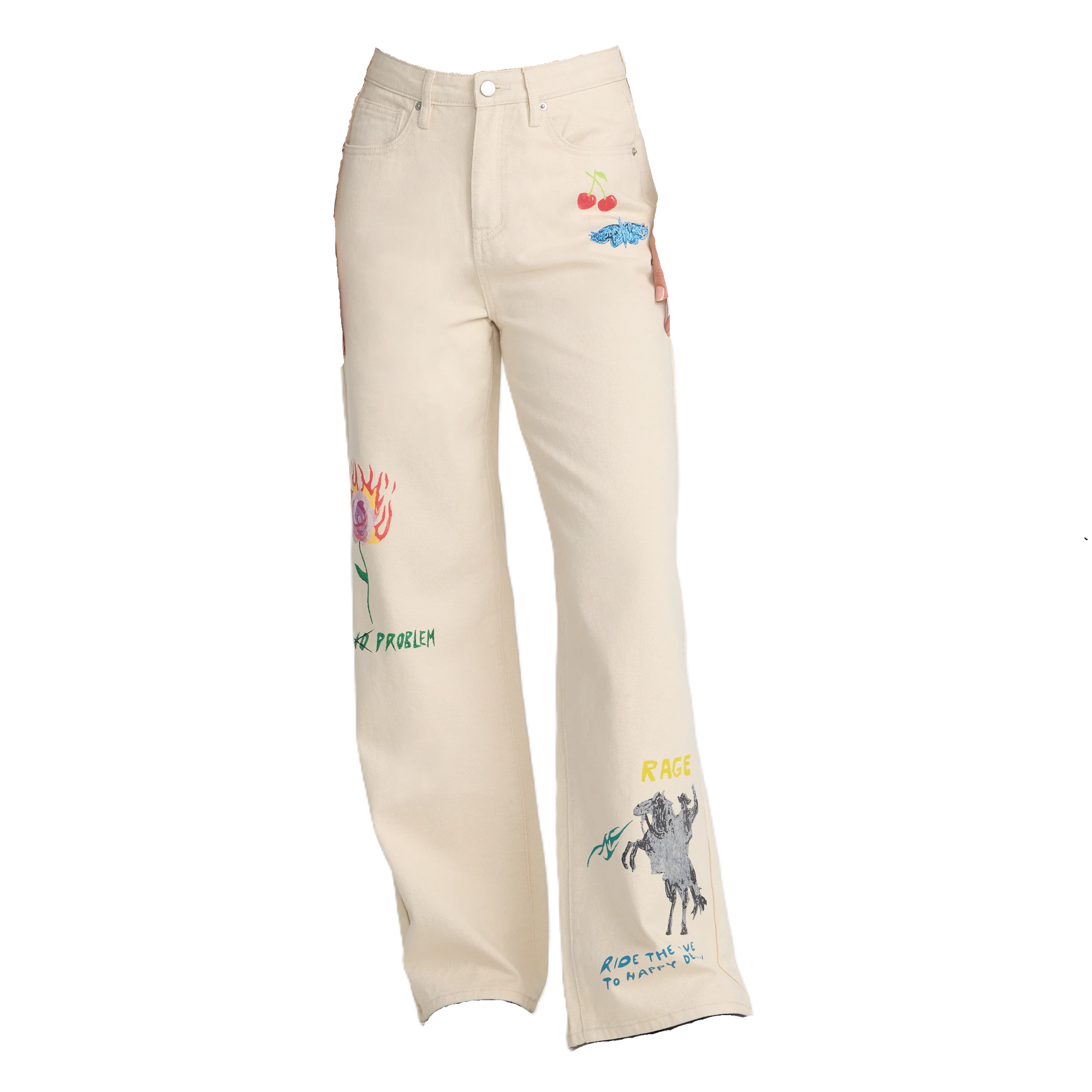 Dani Miller High Waisted Baggy Jean