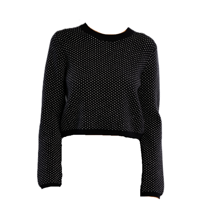 Polka Heart Sweater