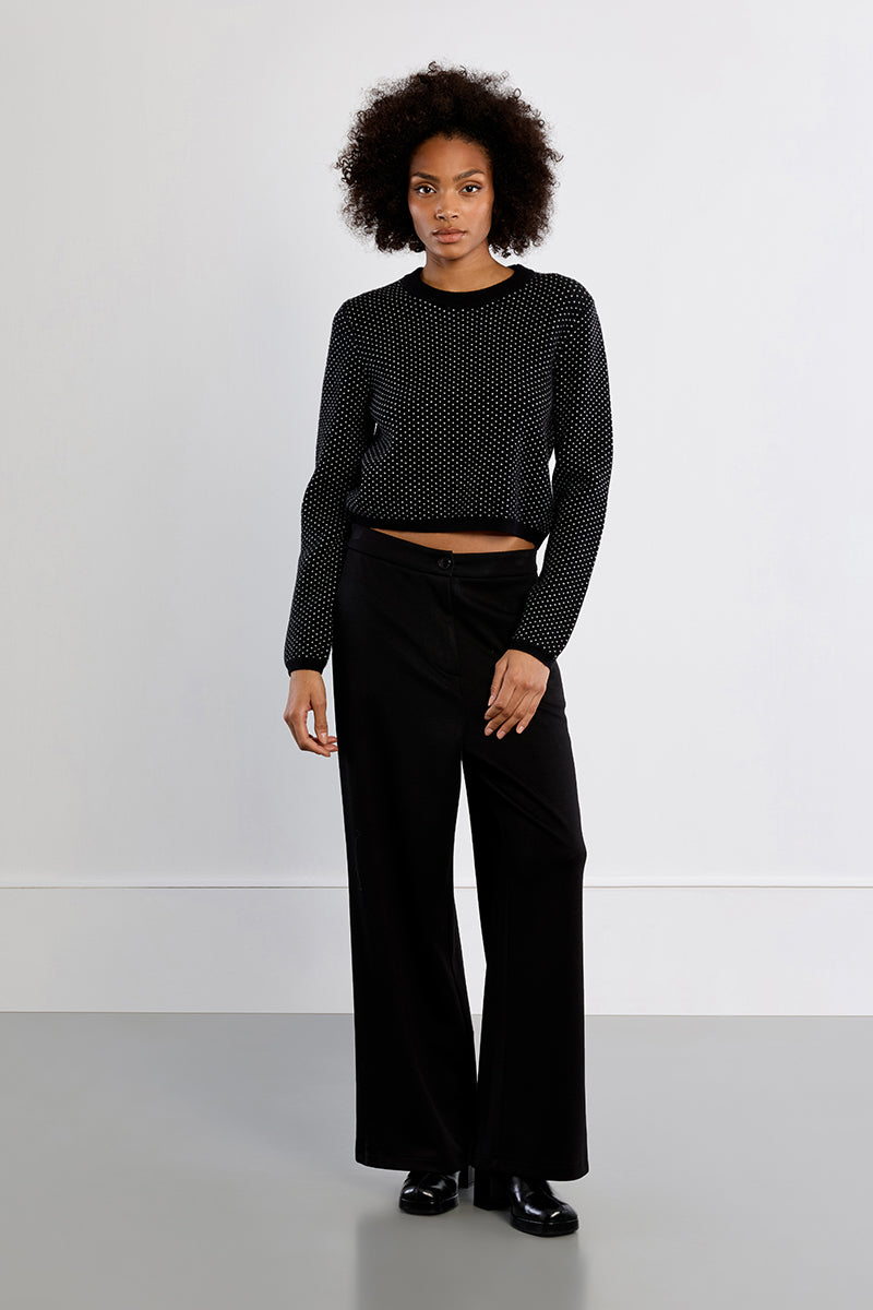 Polka Heart Sweater