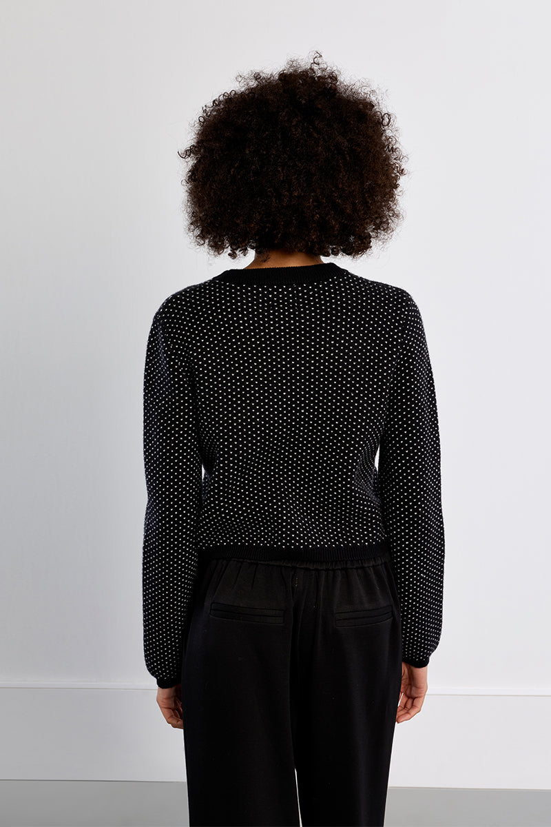 Polka Heart Sweater