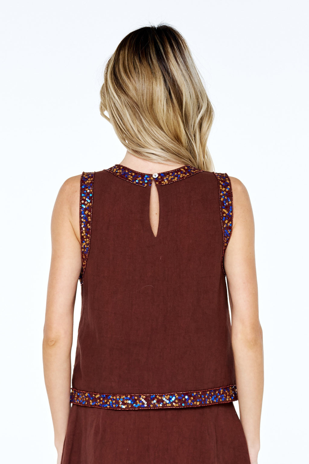 Viveka Beaded Top