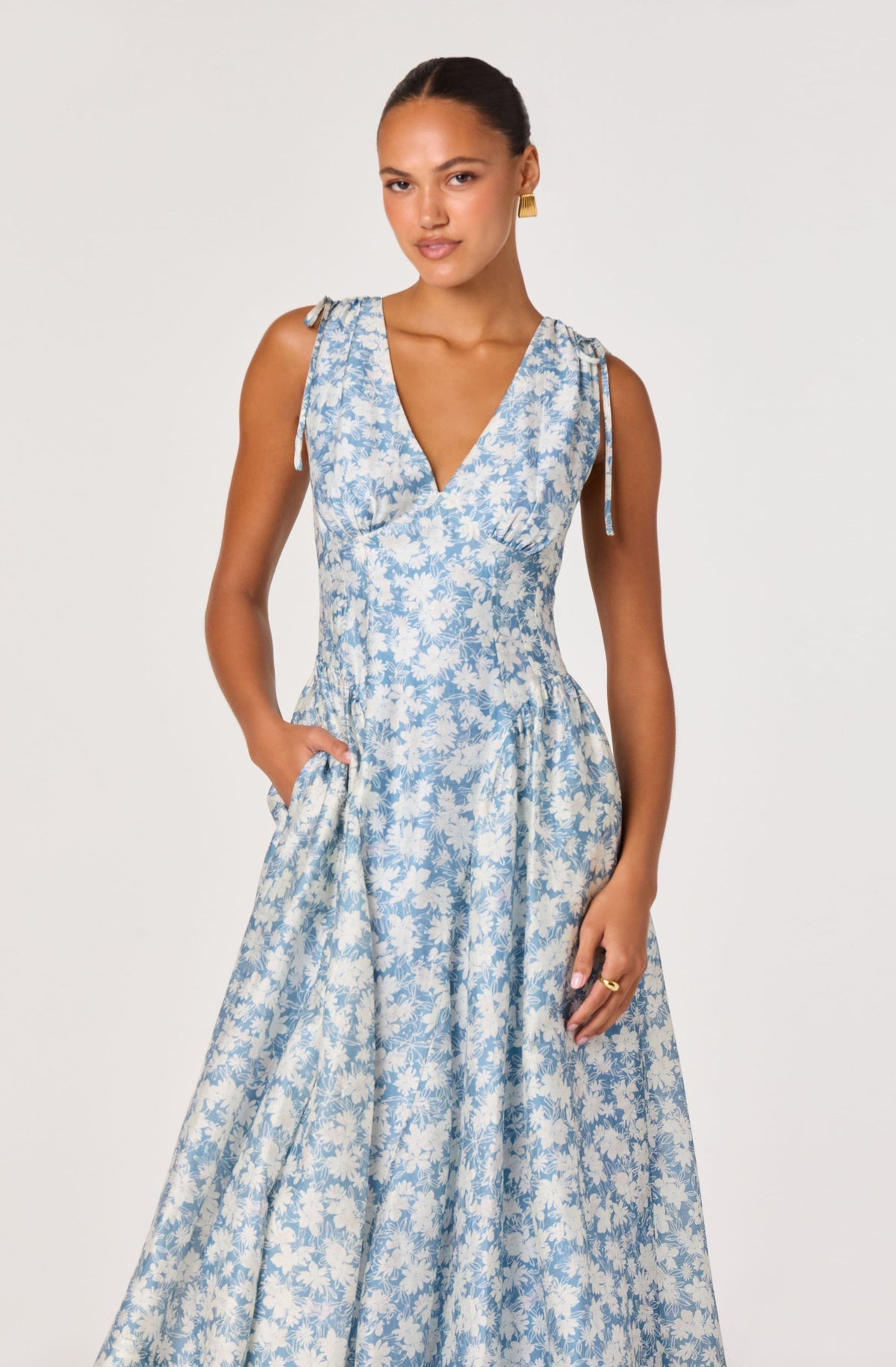 Emmery Floral Midi Dress