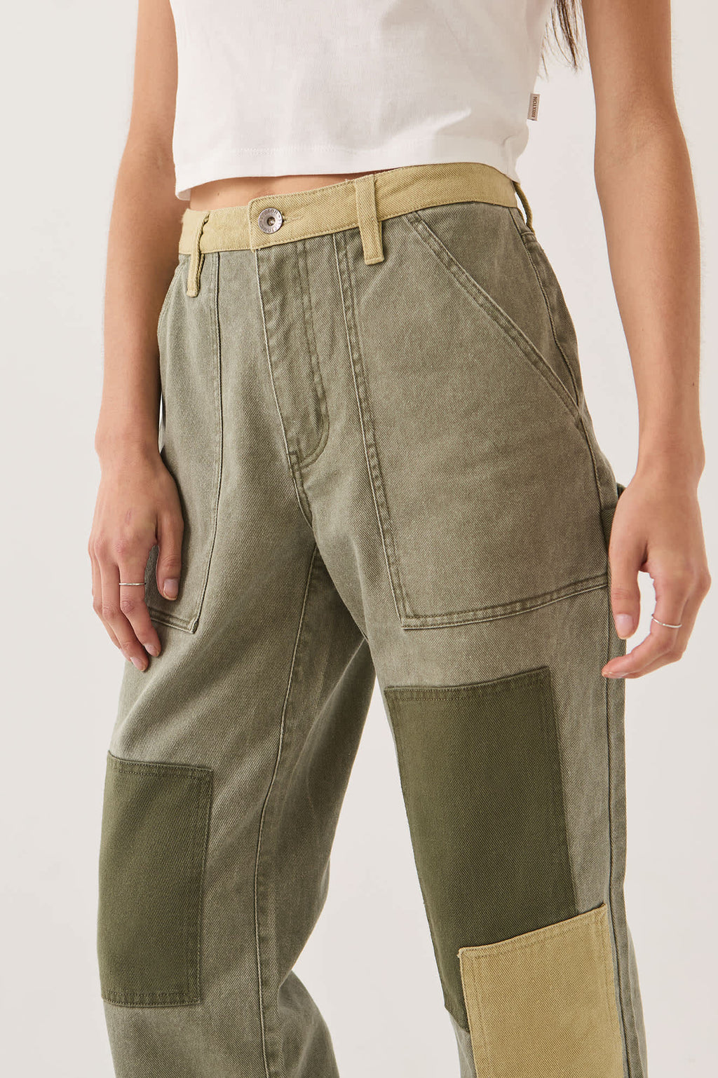 Essex Patchwork Painter Pants