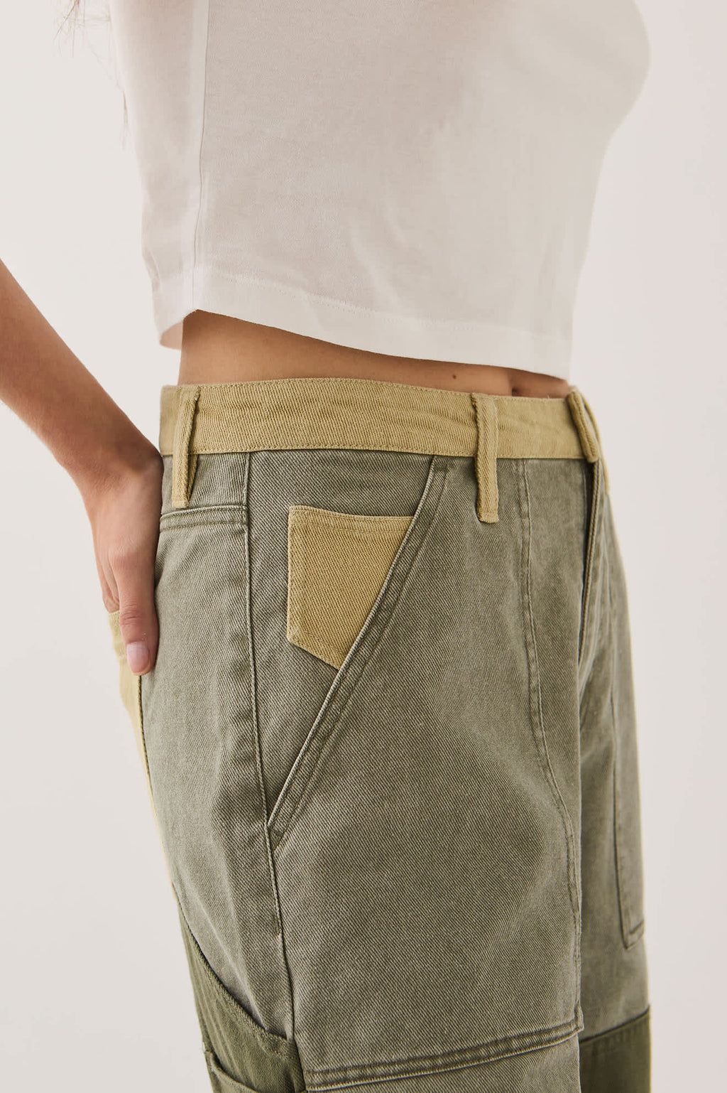 Essex Patchwork Painter Pants