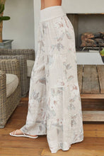 Load image into Gallery viewer, Aggie Floral Linen Pants
