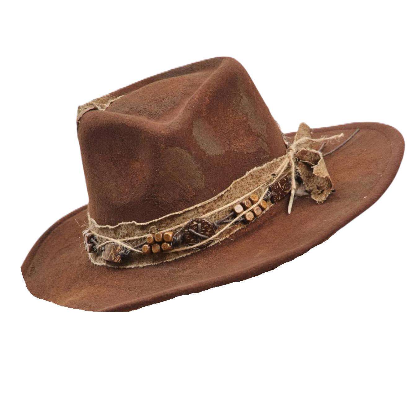 Distressed Vintage Shapeable Fedora