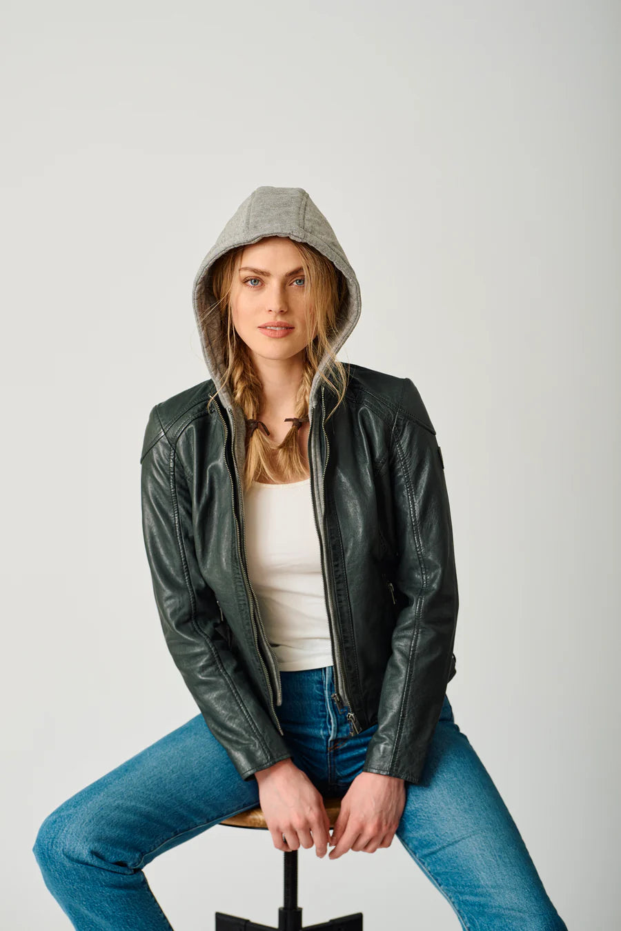 Allice RF Leather Jacket