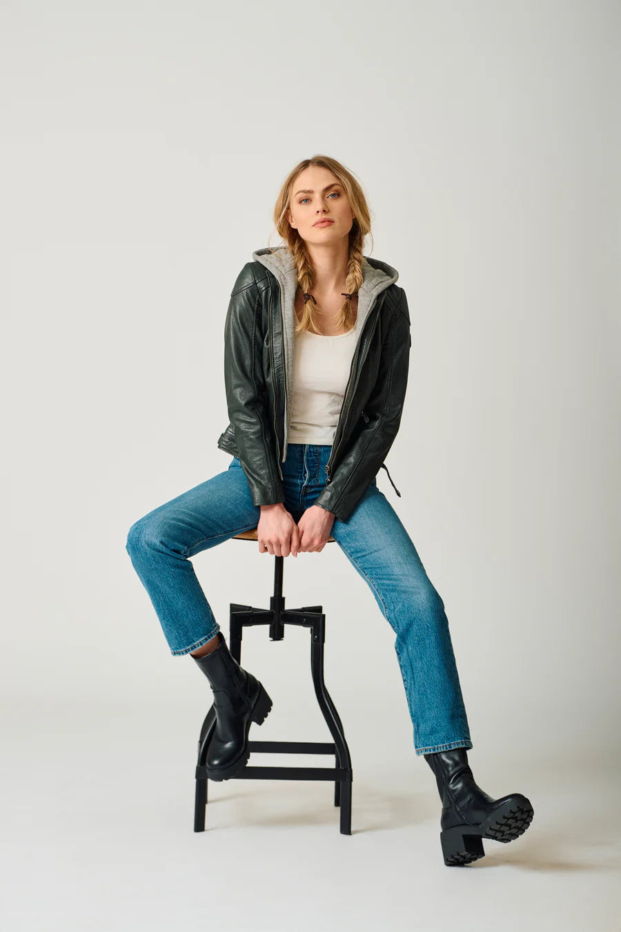 Allice RF Leather Jacket