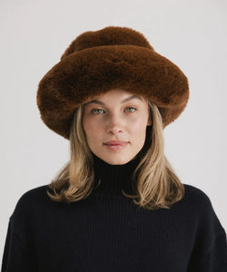 Parker Faux Fur Bucket Hat