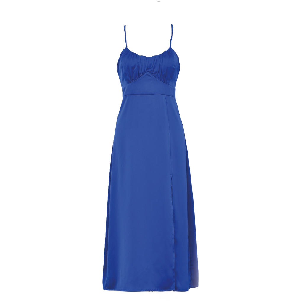 Georgie Satin Midi Dress