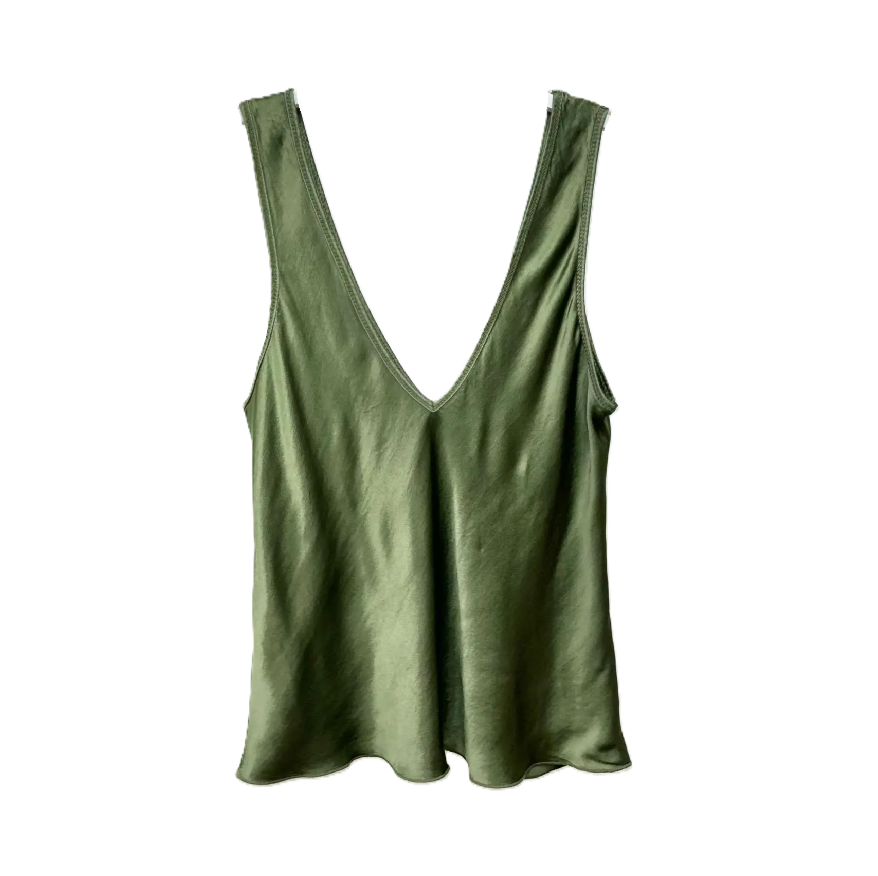 Orietta Satin Tank