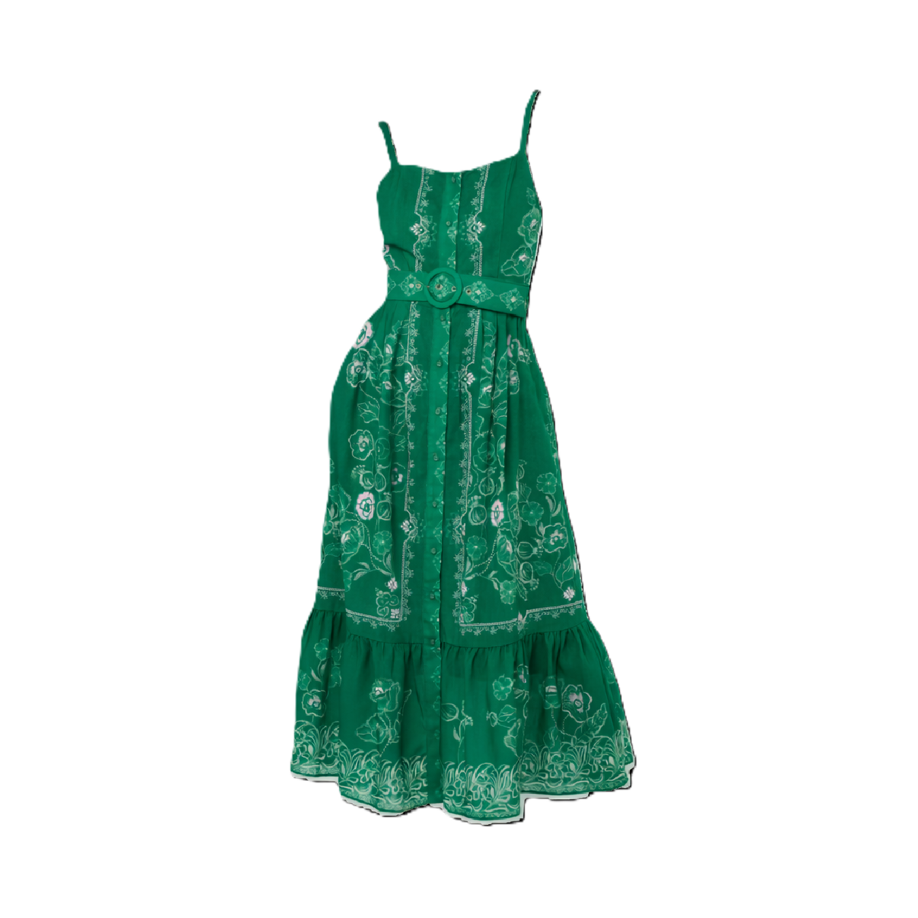Levy Belted Maxi Dress