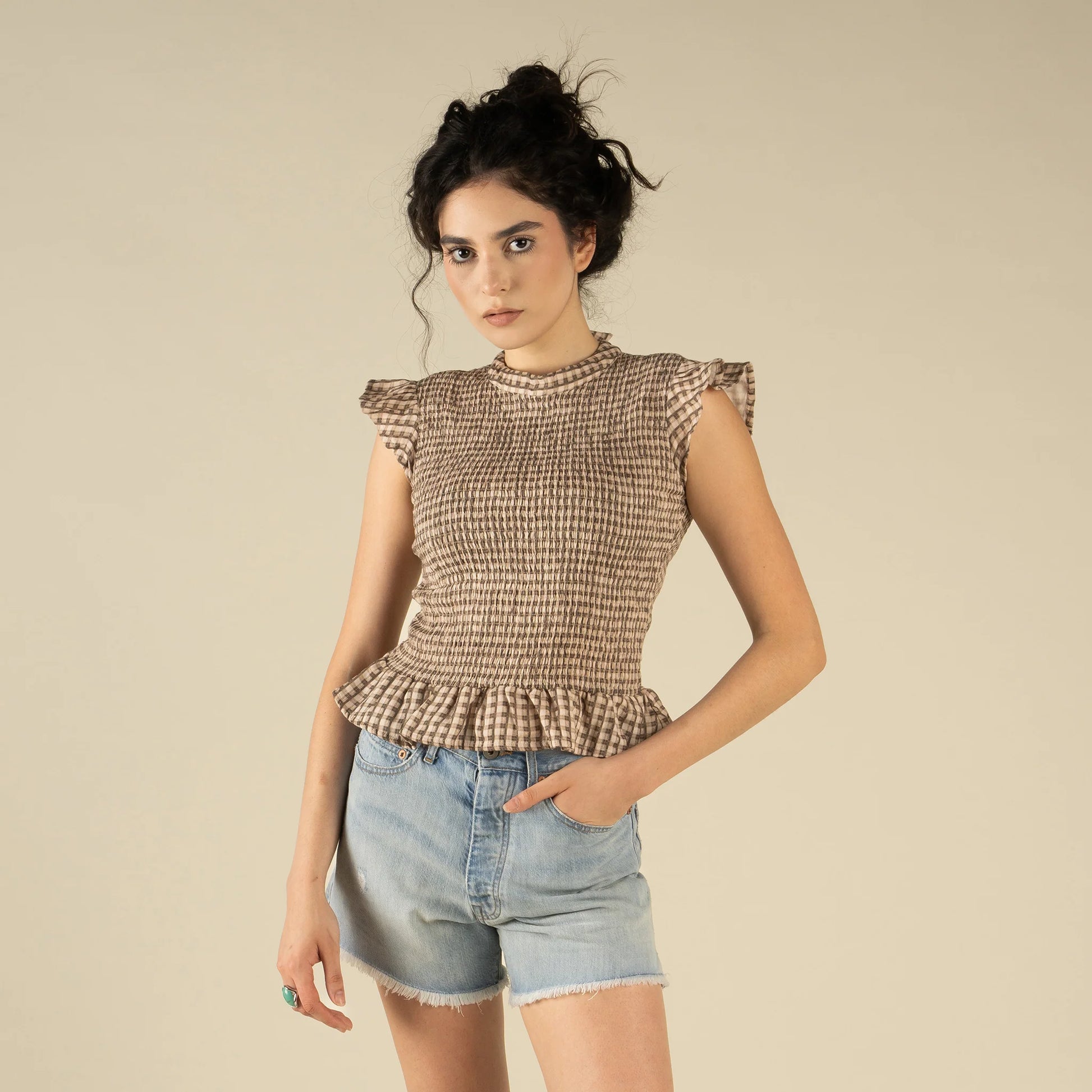 Hattie Smock Top