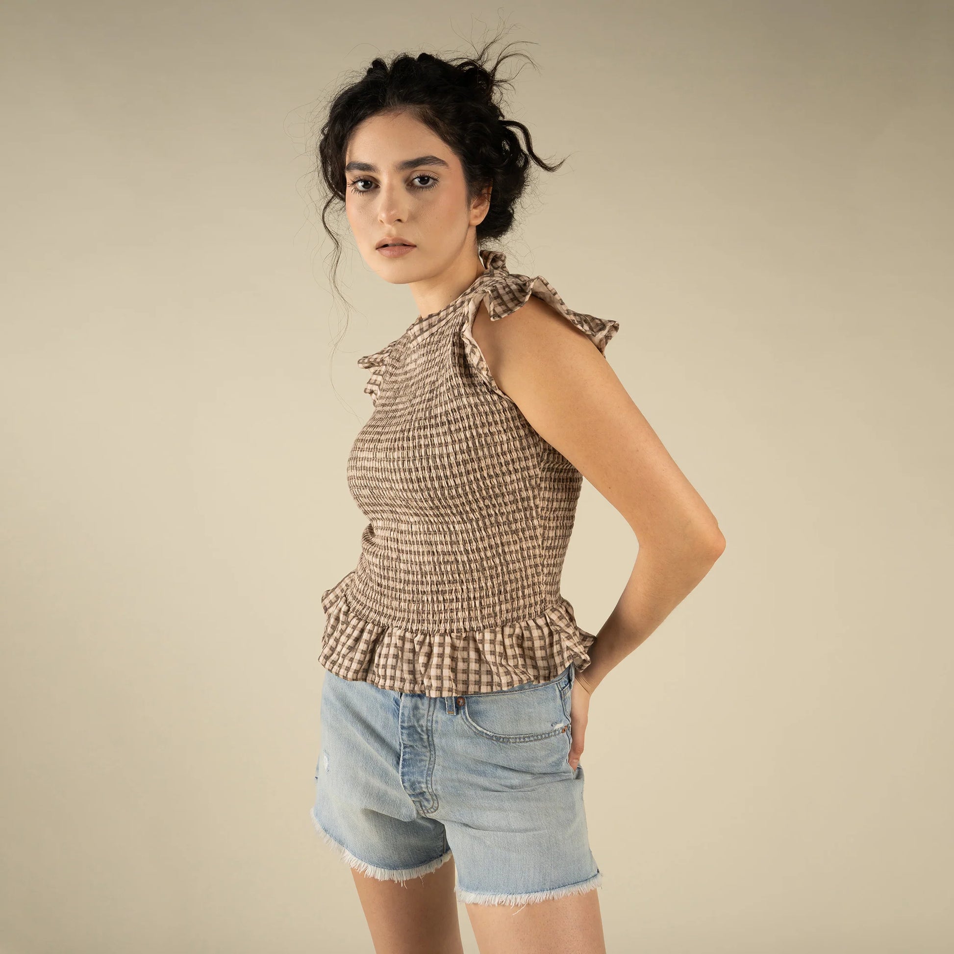Hattie Smock Top
