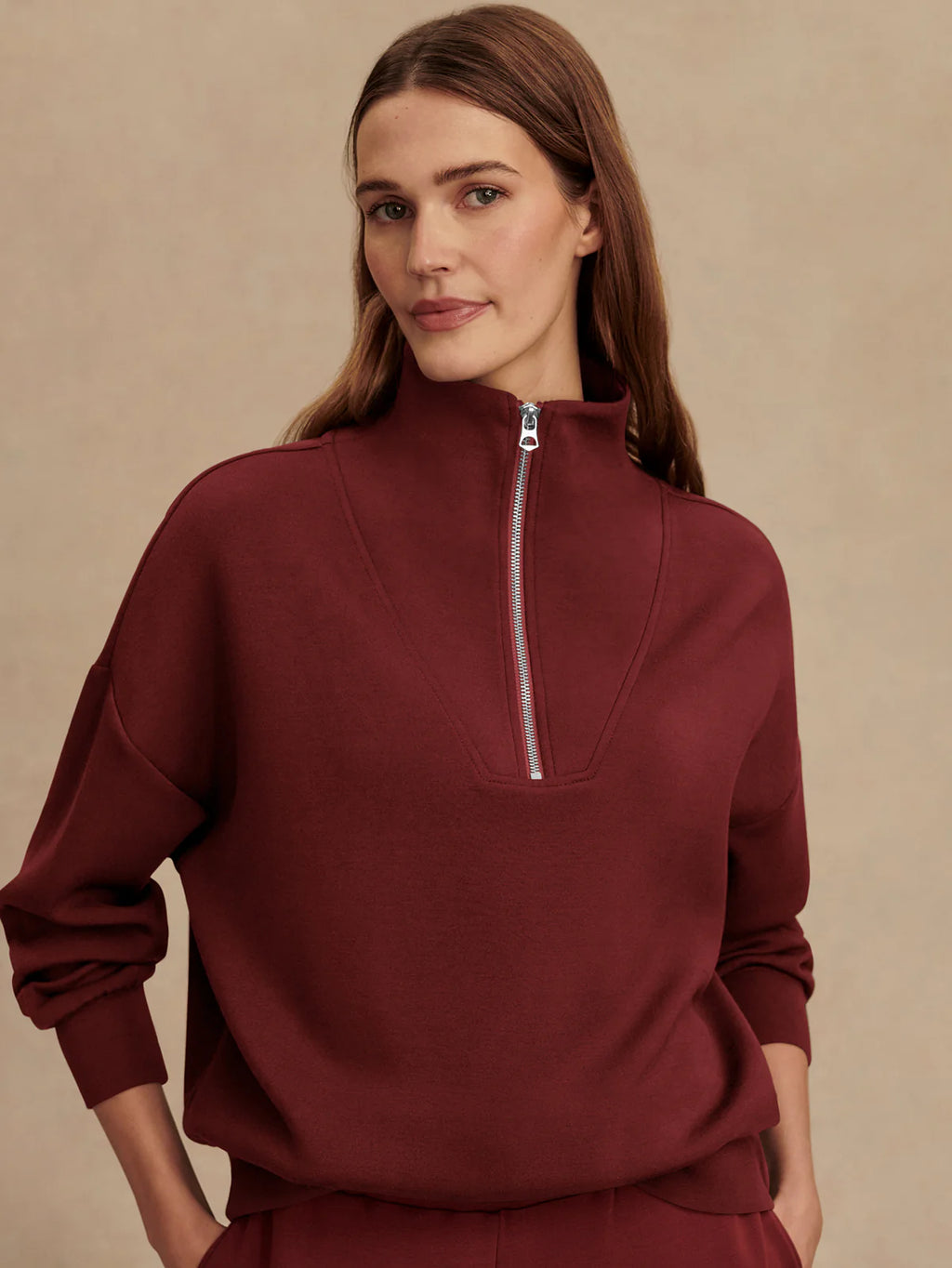 Hawley Half Zip Sweat