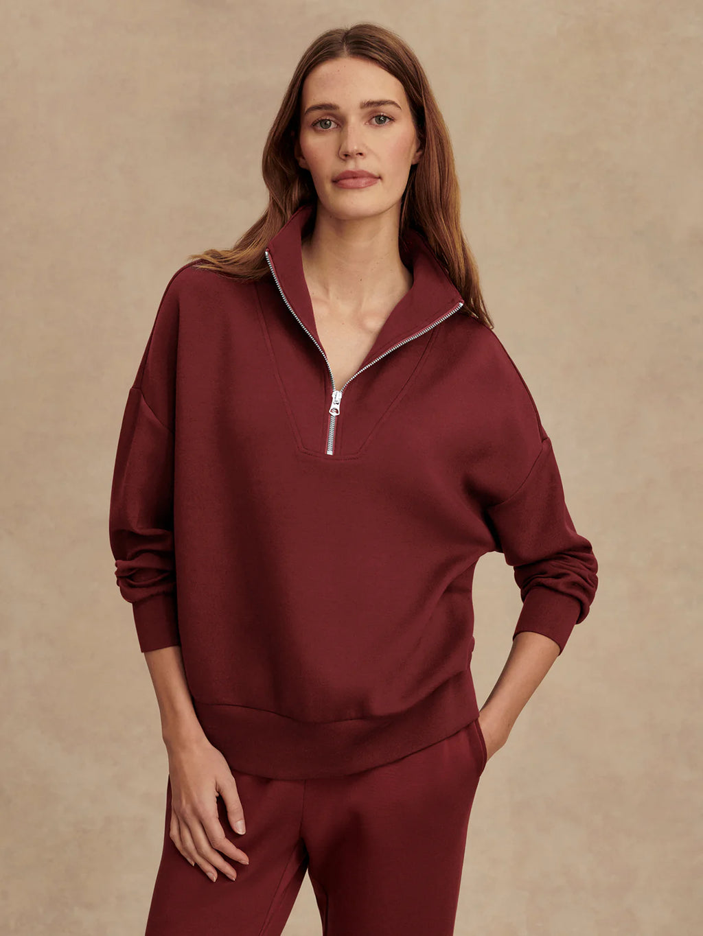 Hawley Half Zip Sweat